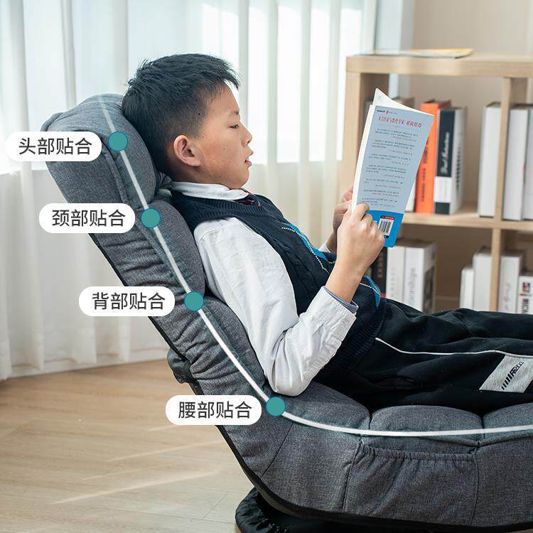 阅读角儿童沙发儿童房折叠懒人沙发读书角布置小凳子小孩靠背新款