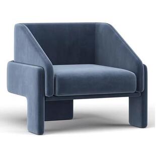 布艺单人沙发客厅小户型单椅现代简约北欧客户接待休闲老虎椅沙发