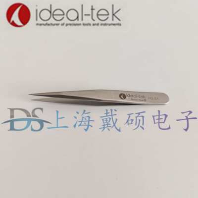 瑞士 ideal-tek M3.SA 短柄不锈钢尖头镊子 微电子组装精细镊子