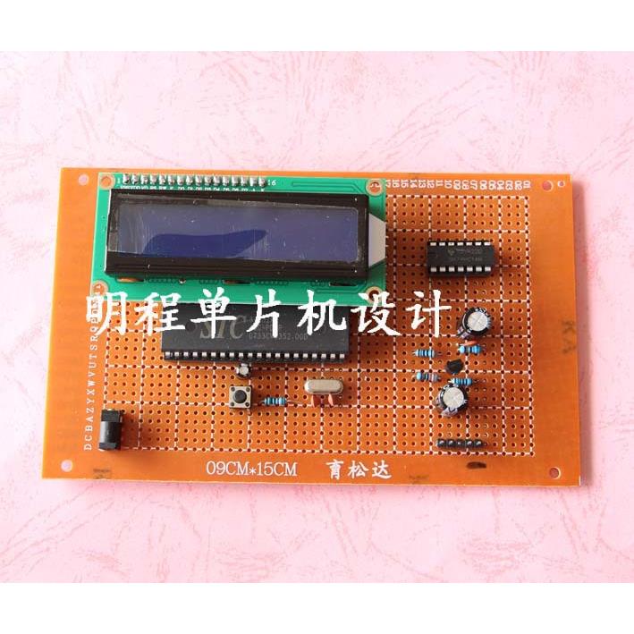 基于51单片机的数字频率计设计信号发生器成品散件测量显示频率