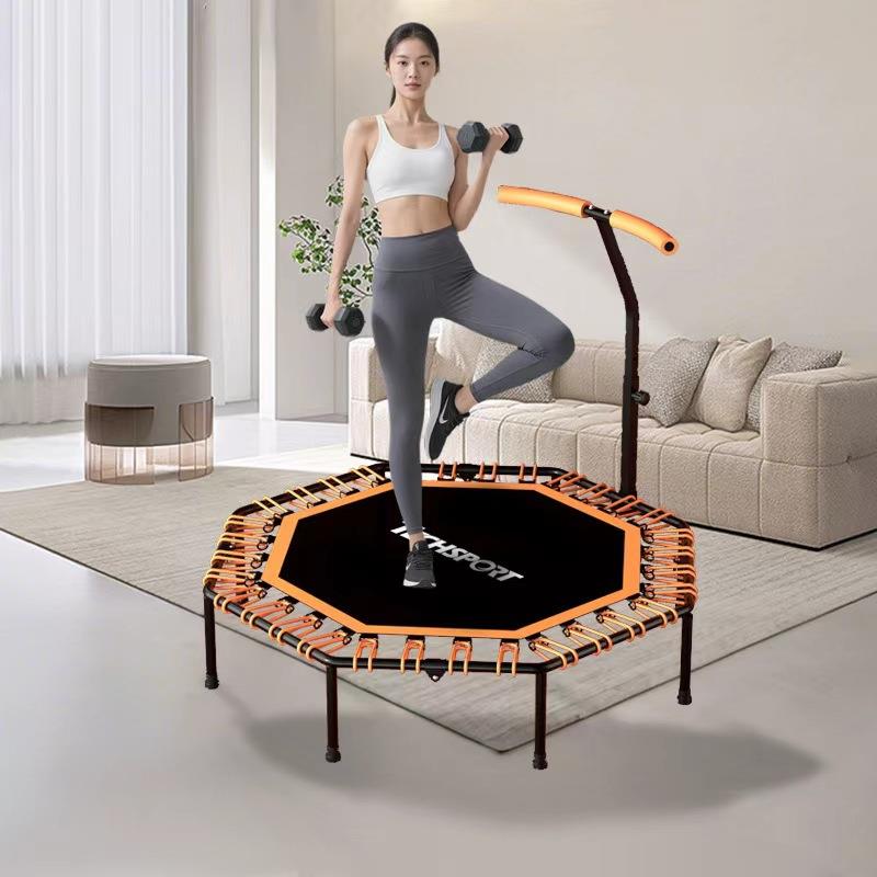 天之鑫室内健身蹦床八角形带扶手调节小型室外跳床儿童小孩蹦蹦床