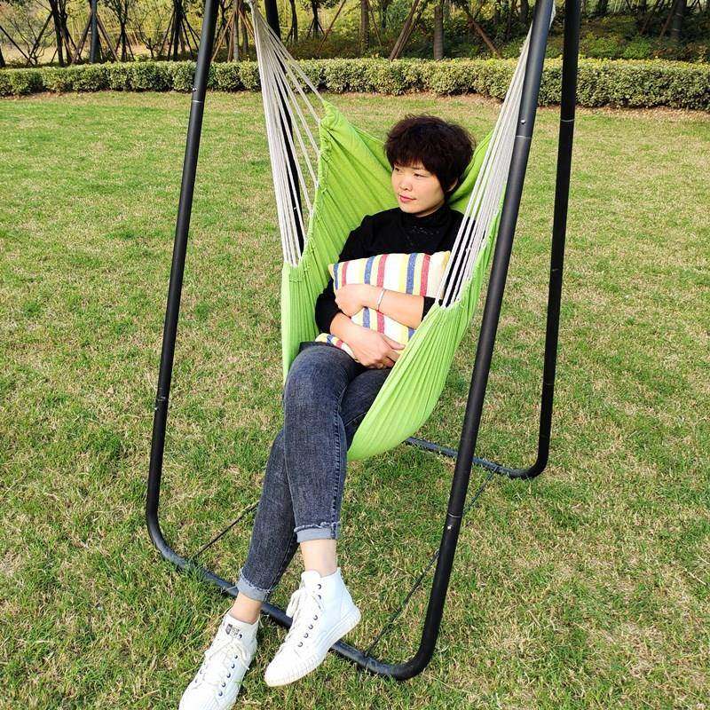 吊椅家用阳台秋千支架网红儿童玩具成人庭院哄娃吊床婴儿室内摇篮