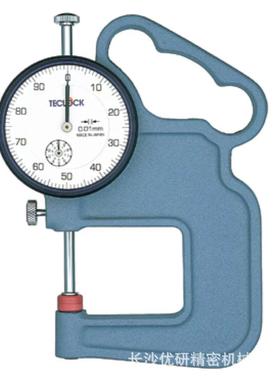 TECLOCK得乐机械式指针型厚度计SFM-627厚度规