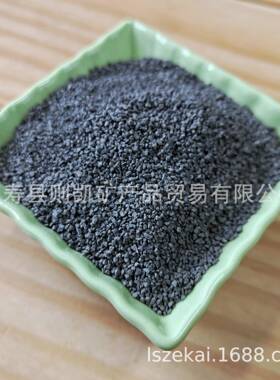 喷砂除锈金刚砂混泥土骨料灰色黑色金刚砂PC透水砖