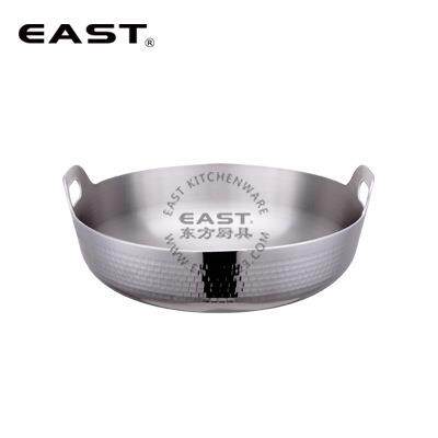 EAST东方厨具三层钢锤印天妇罗锅日式料理加厚油炸锅电磁炉通用