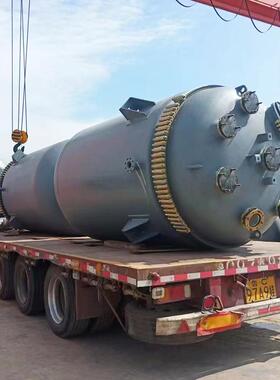 搪瓷反应釜2000L5000L搪玻璃反应釜不锈钢电加热反应釜搅拌罐