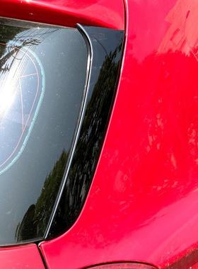 适用宝马1系F20F212012-2019侧翼尾翼扰流板改装