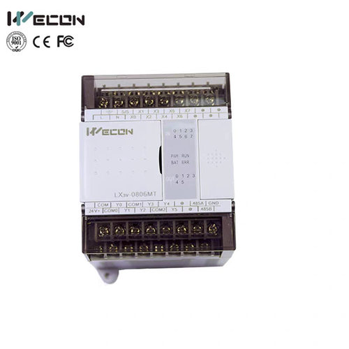 加密plc维控LX1V-0806MR-D 1208MR 1212MR脉冲输入输出