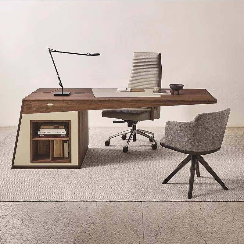 北欧复古意式实木书桌极简设计师款悬浮办公电脑桌书房创意大班桌,节庆用品/礼品,新娘配件,淘宝优惠券,粉丝福利购,淘宝优惠卷