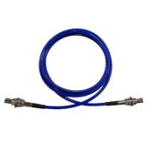 耐高压接头BNC母SHV母转SHV母同轴射频测试线5000VRG142镀银软线