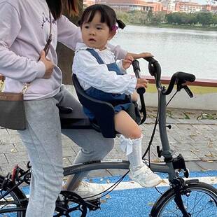 适用折叠自行车小布Brompton儿童座椅默认项其他