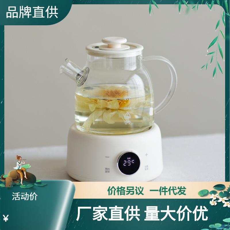 立时水灵全玻璃养生壶家用多功能办公室小型纯玻璃煮茶烧水