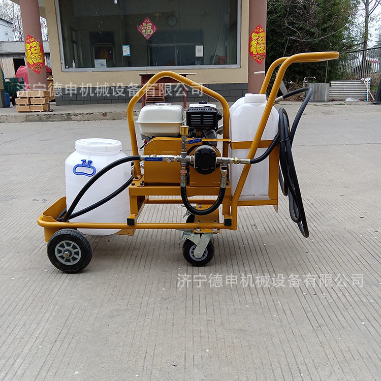 道路修补沥青乳化撒布机移动灵活手推式沥青喷涂机均匀喷涂