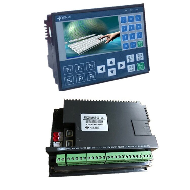 YKHMI中达优控彩色文本一体机FM-20MR-6MT-430FX-A/B三fx1s菱图片