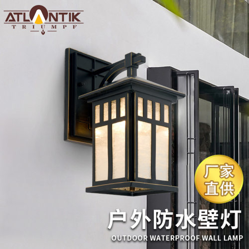 欧式LED户外壁灯外壳过道灯阳台庭院别墅花园小区走廊工程墙壁灯