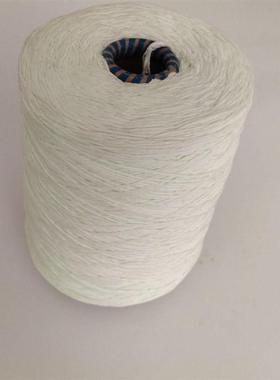 现货白色缝纫线21S/2夜光线6股本白夜光纱线刺绣线