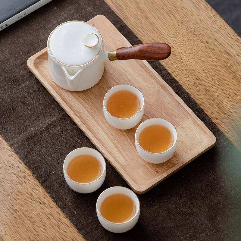 德化羊脂玉瓷旅行茶具套装便携式一壶四杯干泡盘户外旅行套装,农用物资,其他肥料,淘宝优惠券,粉丝福利购,淘宝优惠卷