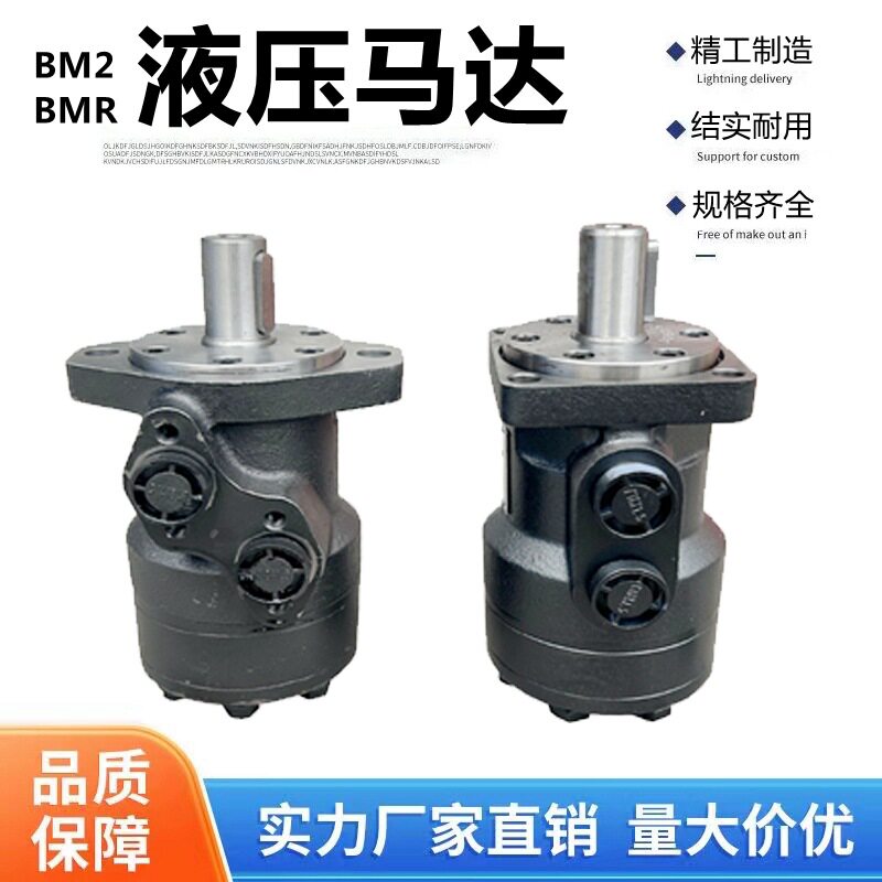 液压马达BM2/BMR-50/80/100/125/160/200/250/400摆线液压油马达