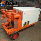双缸双液注浆泵水泥灰浆小型移动式 高压灌浆输送泵11KW注浆机