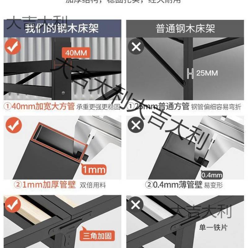 可收起来的床不占空间的折叠床一米二床宽80公分的单人床1垒德株图片