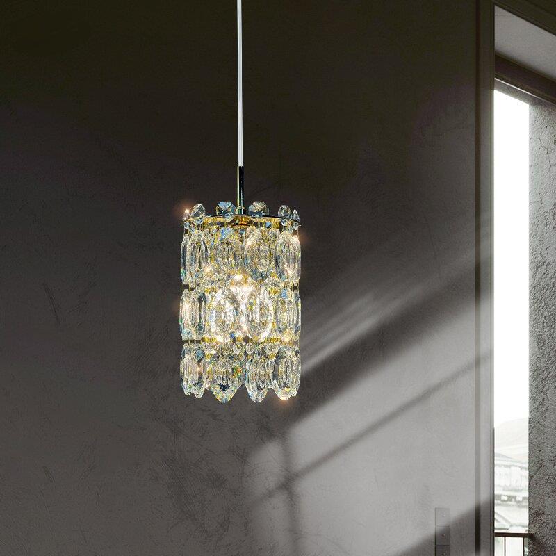 约跨款床境水晶小吊灯头卧室现代简创291意设计师餐厅吧台新轻奢