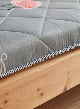 202缓DZF磨毛5新款舒舒透气磨适毛印花款学生寝室床垫3cm左右