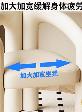 形化网红妆椅卧室妆化凳子轻奢梳58248异妆台椅子家用餐椅美甲店靠