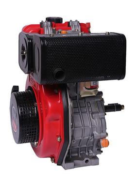 TP178F台普牌风冷柴发油动机/TP17F单缸柴油风冷发维动机8电起动