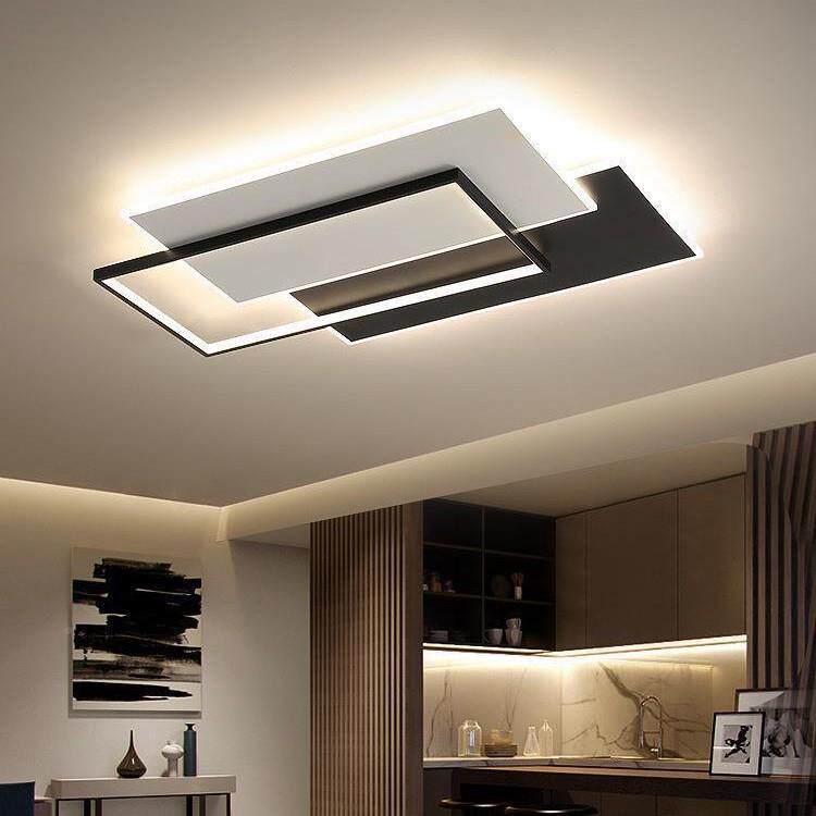 客厅2顶025新款灯具现灯代简意约大气LEDLM3380全屋组合套餐创大