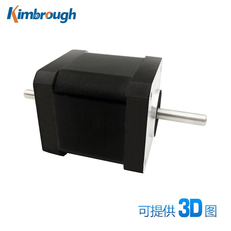 .二相42轴步进电机力矩042HS47B6.6NM电流412A六线机身长7双MM