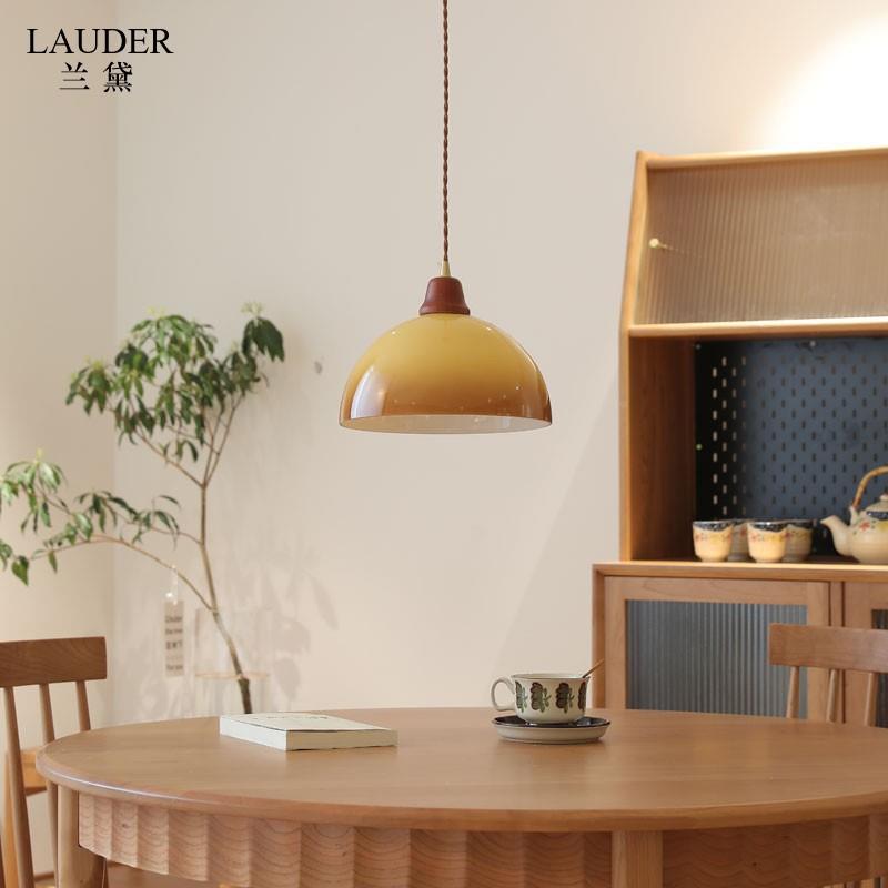 中古奶油客厅餐厅店923书房铺设计师风氛围感岛台复文古艺吊灯