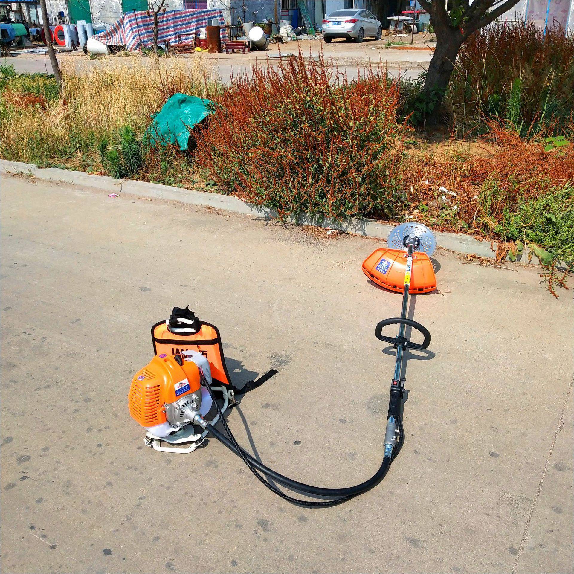 冲程冲机程割草机HDW背负式水稻割稻四二果园茶园松土锄地机