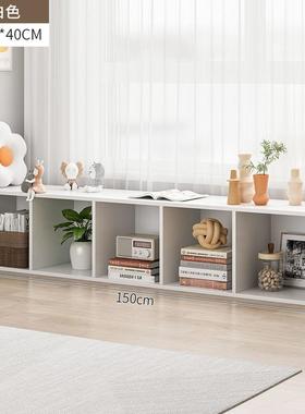 窗飘柜储物柜可坐落地阳台置家物54286柜地矮柜杂物收纳柜子窗台