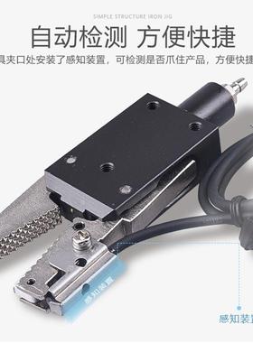 机14632械手配件水口夹HK-EM-2-C气动夹具GRZ0-16JY型迷你气动C夹