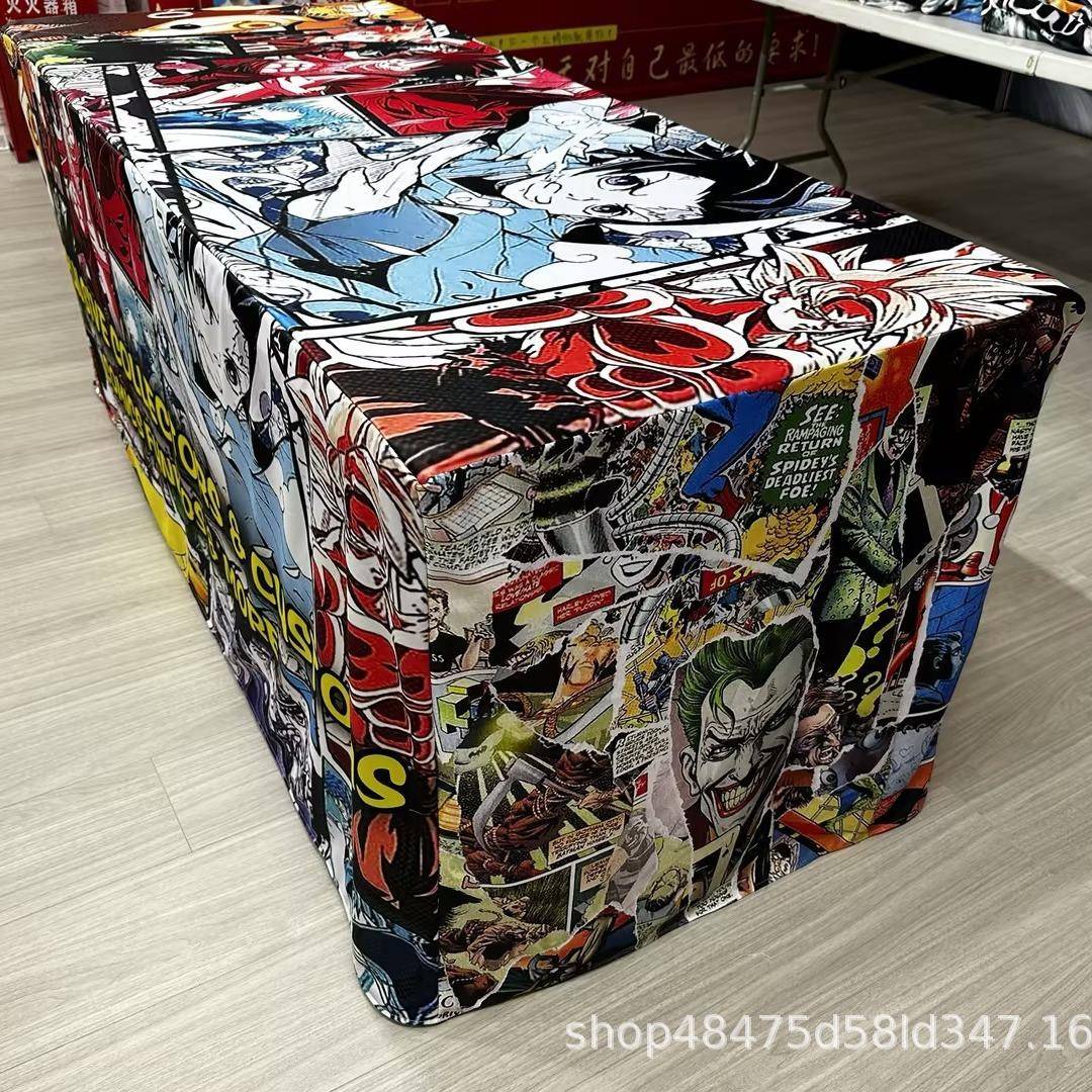 4FT6F8FT弹力布桌套店T宴会饰长方装形纯色涤纶桌酒布弹性YCK桌罩