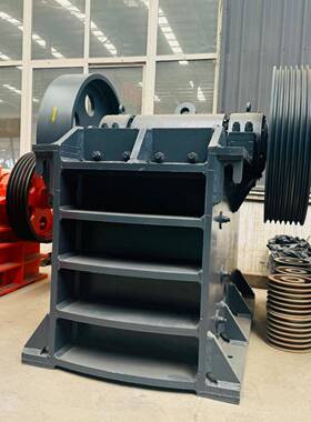 厂家料矿石鹅卵石岗岩建花筑垃圾移径WJO动大口砂石石颚式破碎机