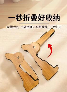吉他架A字架里折叠小电木吉他尤克里提琴器琵琶架XLI竹木落地乐支