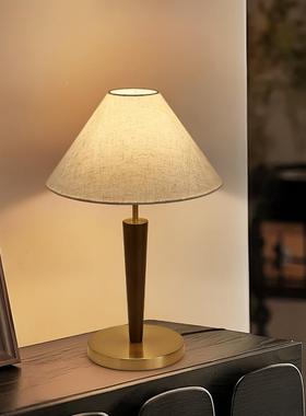 山复古台灯现代简约客厅灯房间光谱护58670眼全中灯具装饰落地氛