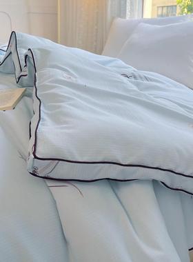 类亲肤雪绒保棉暖被芯婴冬季加厚立体冬被母AVUV级儿童被芯