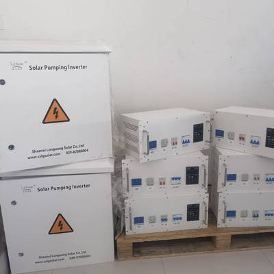 太阳能抽水LY100090机光伏水泵11kw溉太阳能扬水灌设备30v00米1扬