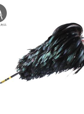家用鸡毛掸子黑色耐可用不掉毛尘缩居家装饰汽车TFM清洁除掸伸子