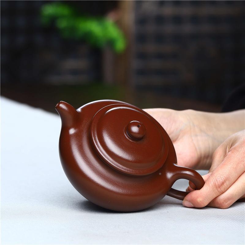 紫砂厂904家直供宜兴原壶矿紫工朱泥壶仿古壶名家茶纯全手茶壶