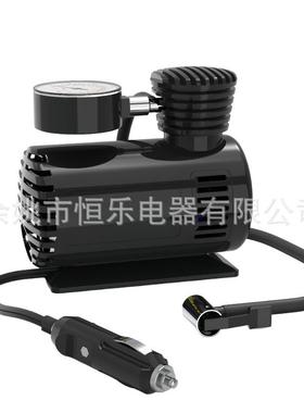 大功率重型12V迷你便携式应汽急车空64430气压缩机汽气车轮胎充机