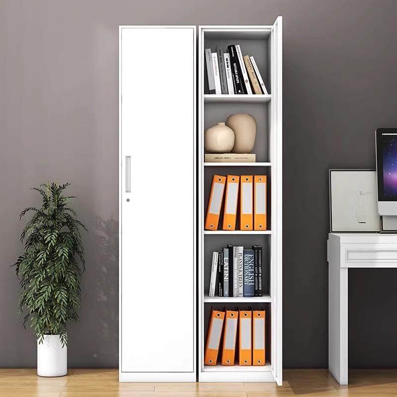 办钢制单门文件柜柜铁公室夹缝储物柜KU-22窄柜子家用玻璃门书柜,商业/办公家具,办公储物柜,淘宝优惠券,粉丝福利购,淘宝优惠卷