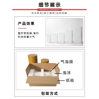 新款庆道具IFF礼布甜品台路引铁艺方柱圆婚柱甜婚品桌派置对活动