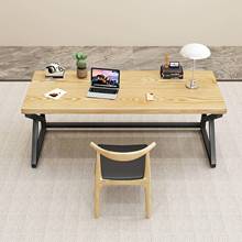 电实木桌台式书桌学生家用DN0029简办公桌学生约学习桌原木脑色写