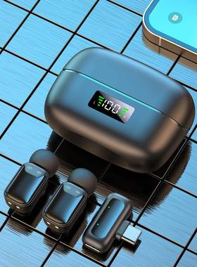 新风品私模mii8指尖无线领夹mini8麦n克收音降噪户直外播视频拍摄