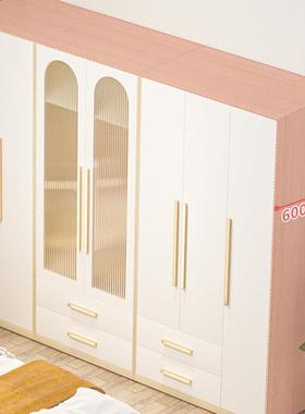 家用衣柜小橱户型室出租房置物柜钢YGY制阳台客厅带卧衣抽屉储物
