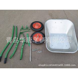 GFH青岛厂WB620家B园林果园建筑用手推车双轮车小推B车农W620S