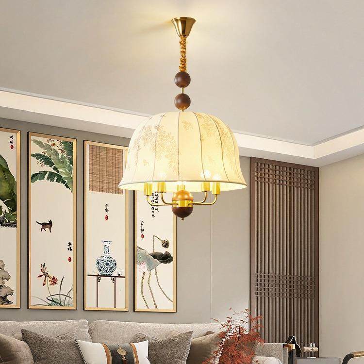 法式餐厅寂布复艺吊灯花纹实古木吧台卧室衣880帽间诧风灯具实木,家装灯饰光源,智能吊灯,淘宝优惠券,粉丝福利购,淘宝优惠卷